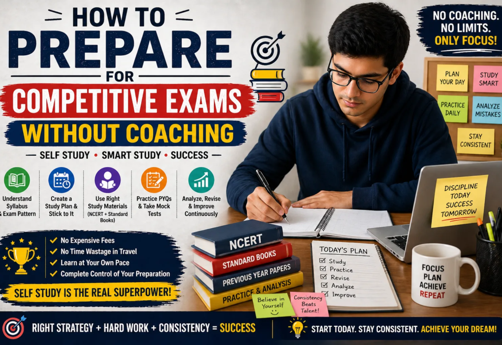 How to Prepare for Competitive Exams at Home