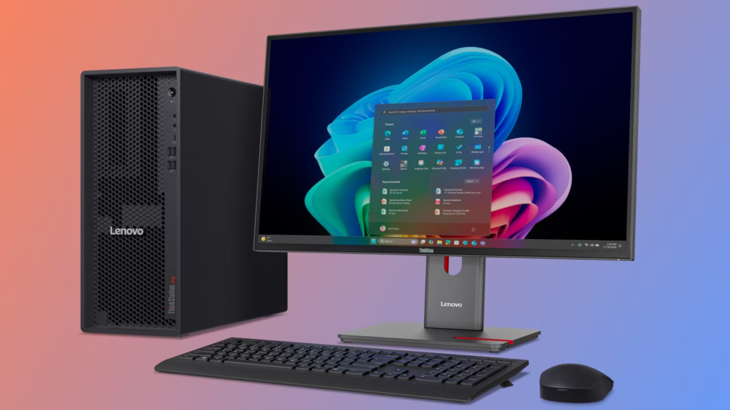 Desktop Power Redefined: Lenovo Unveils AMD Ryzen-Powered ThinkStation P4 Workstation