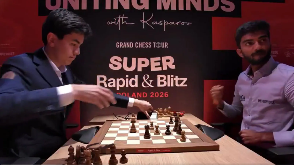 D Gukesh’s ‘Fist Pump’ Moment Goes Viral, but Sindarov Responds in Style
