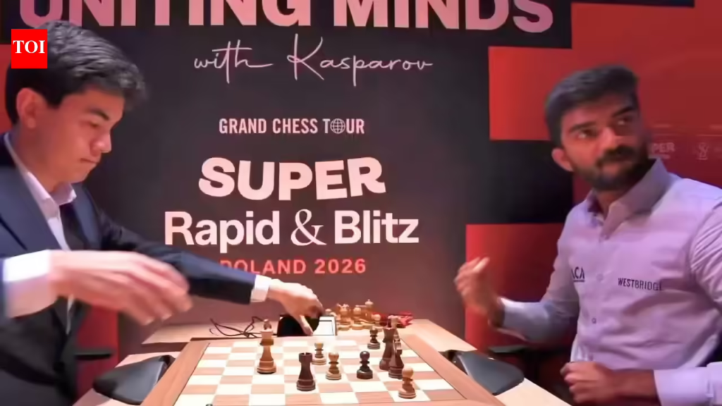 D Gukesh’s ‘Fist Pump’ Moment Goes Viral, but Sindarov Responds in Style