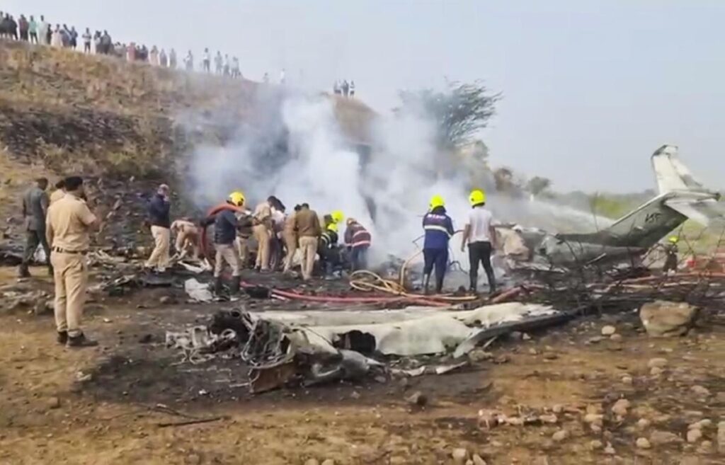 Ajit Pawar plane crash live updates