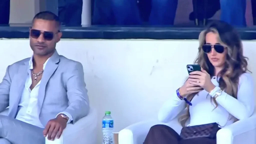 Shikhar Dhawan Engagement