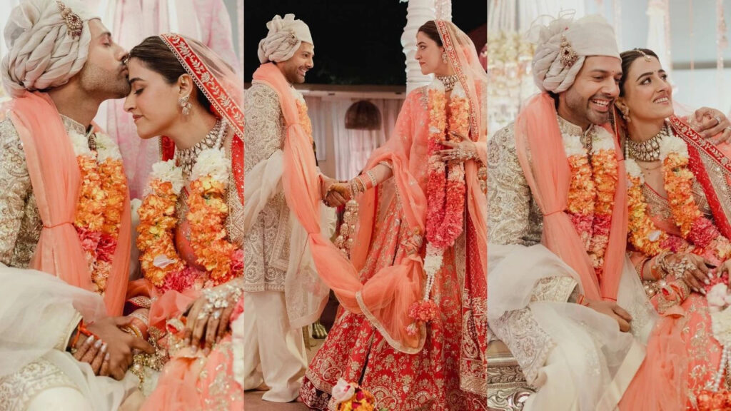 નૂપુર સનન સ્ટેબીન બેન લગ્ન