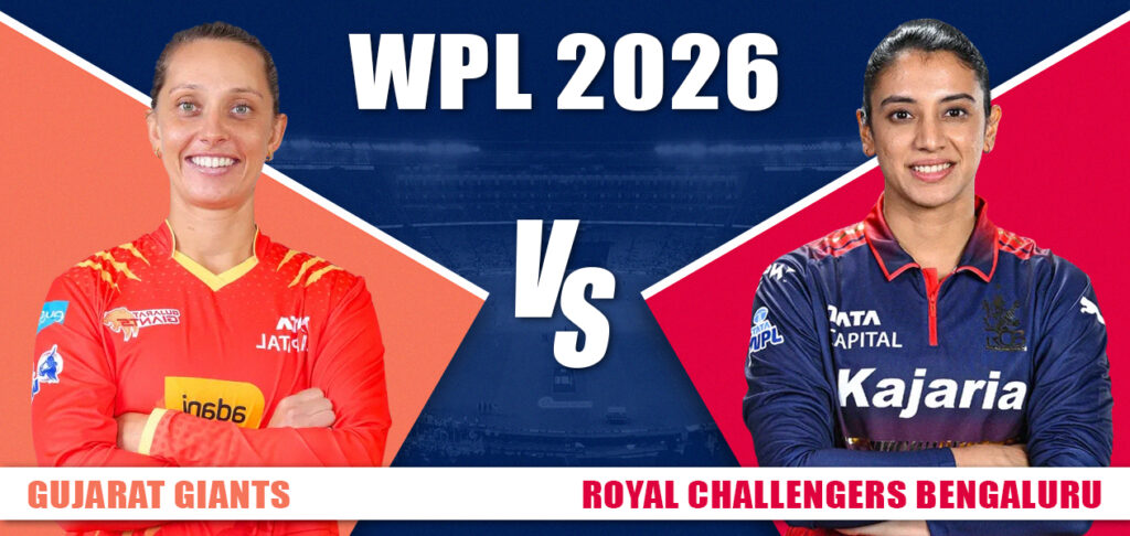 WPL 2026 RCB vs Gujarat Giants