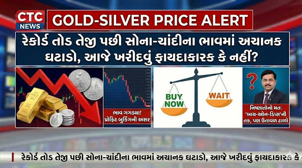 સોના ચાંદીના ભાવ