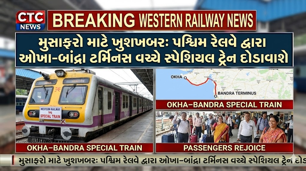 Okha Bandra Special Train