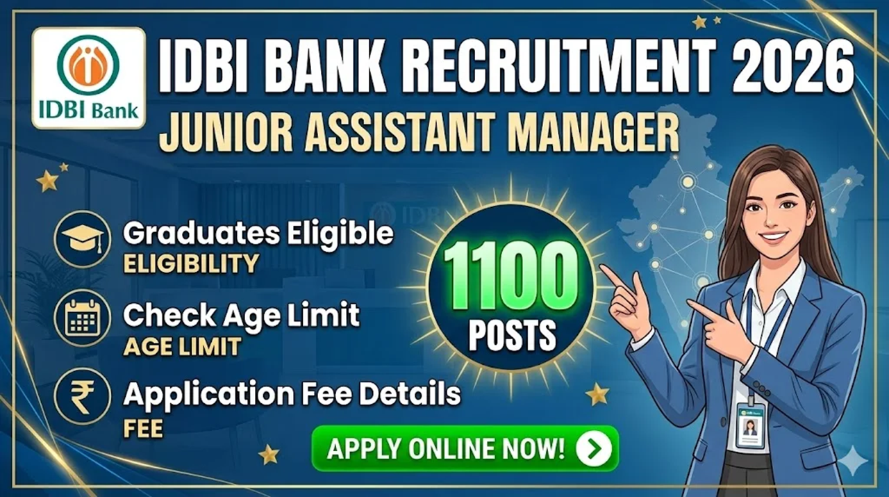 IDBI Bank Junior Assistant Manager