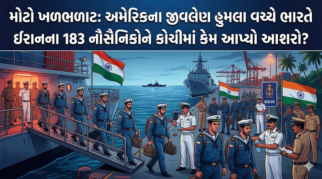 ભારતમાં ઈરાની યુદ્ધ જહાજ