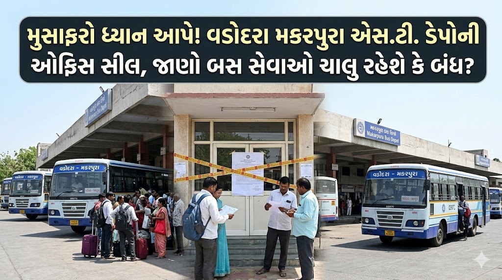 Makarpura ST depot sealed