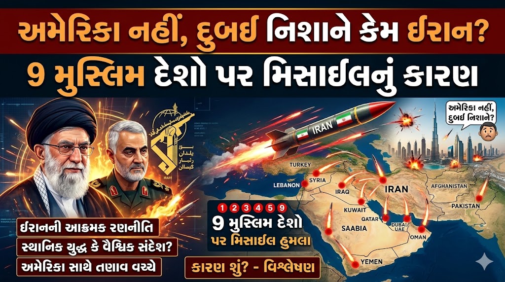 9 મુસ્લિમ દેશો પર મિસાઈલનું કારણ