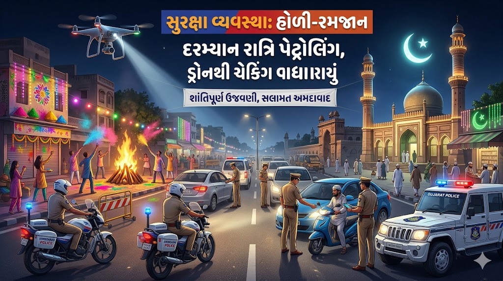 ડ્રોનથી ચેકિંગ વધારાયું