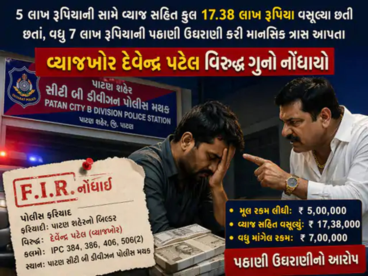 Patan Builder Extortion Case