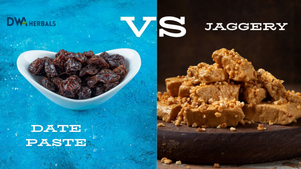 Jaggery vs Sugar vs Dates 