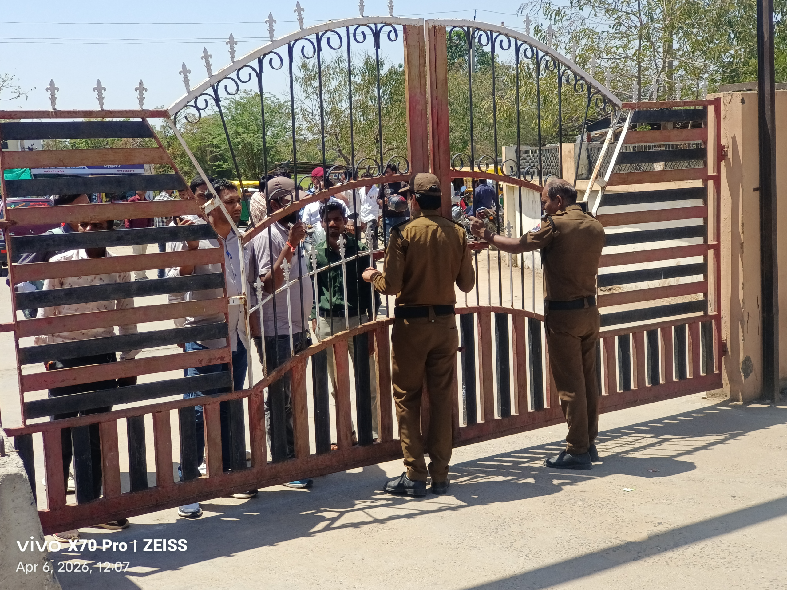 There was a lot of fuss about the bomb threat