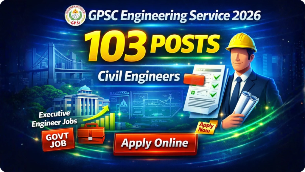 GPSC Engineering Service 2026