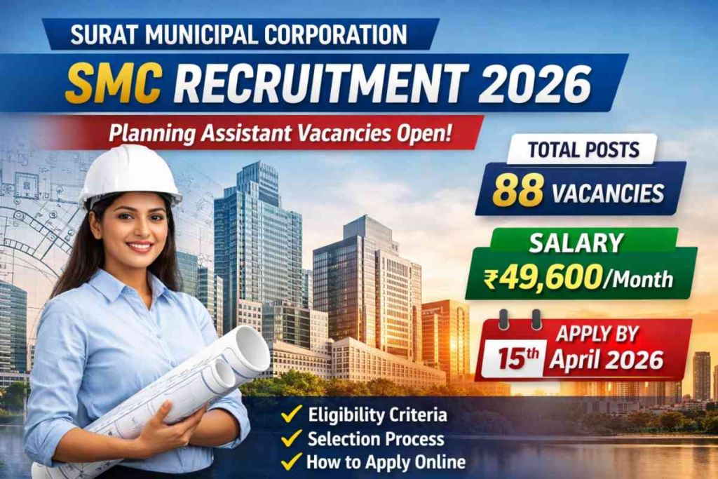 SMC Planning Assistant Recruitment 2026