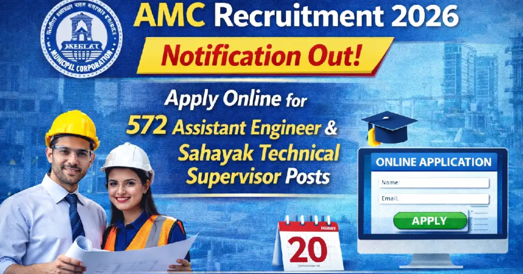 AMC Recruitment 2026