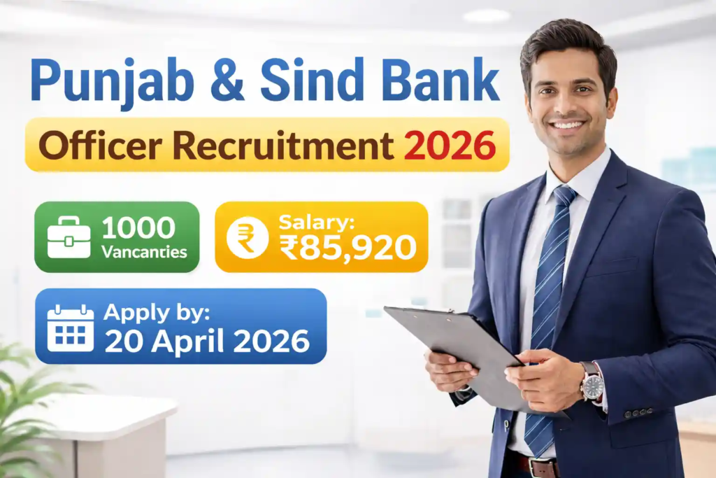 Punjab & Sind Bank LBO Recruitment 2026