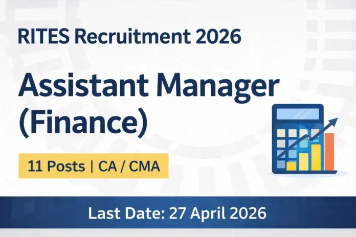 RITES Recruitment 2026