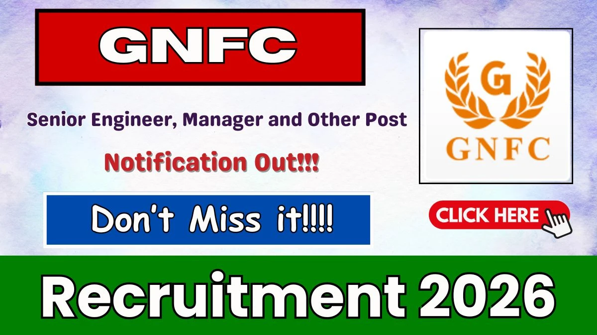 GSFC Recruitment 2026