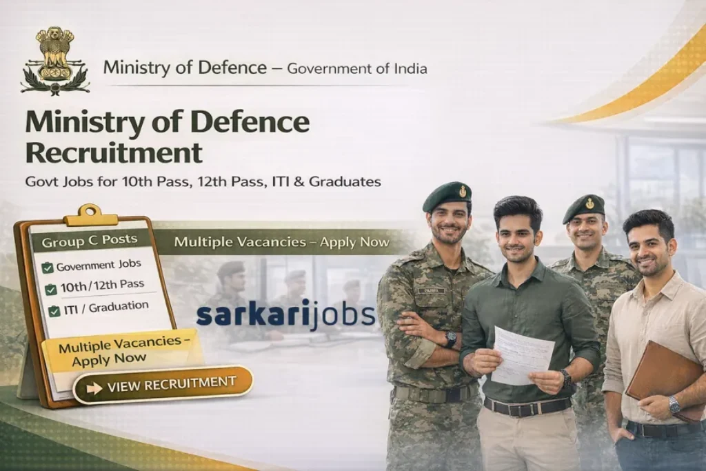 Defence Sector Recruitment 2026