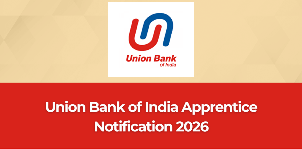 Union Bank of India Apprentice Recruitment 2026