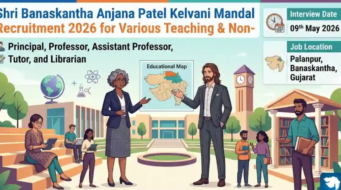 Shri Banaskantha Anjana Patel Kelvani Mandal Recruitment 2026