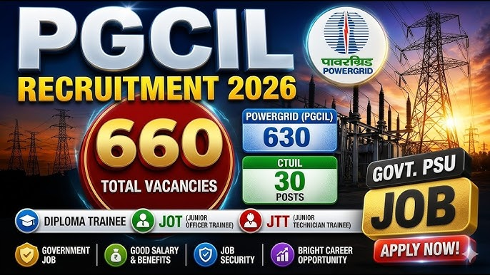 POWERGRID Non Executive Recruitment 2026