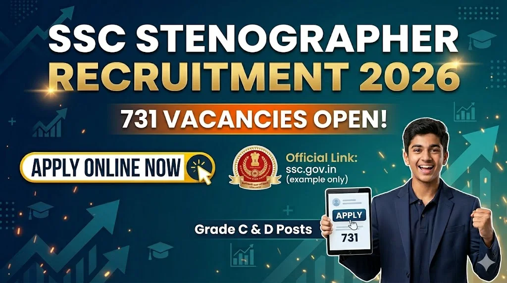 SSC Stenographer Recruitment 2026