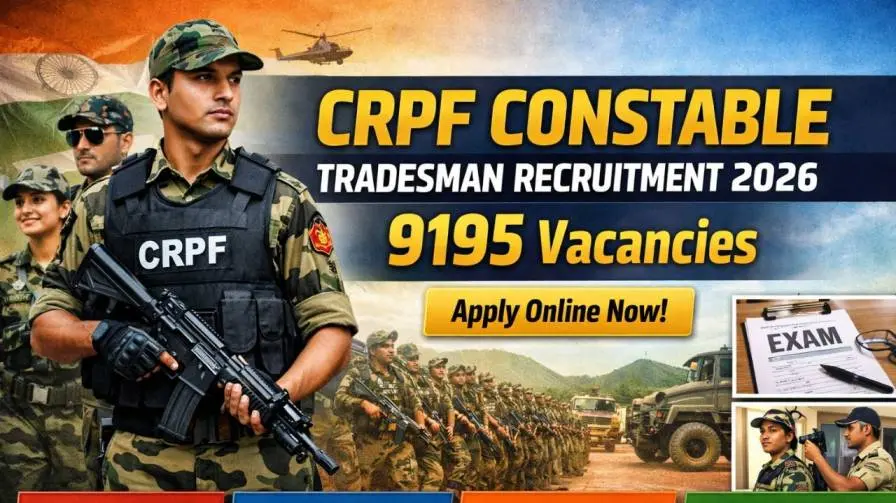 CRPF Constable Recruitment 2026