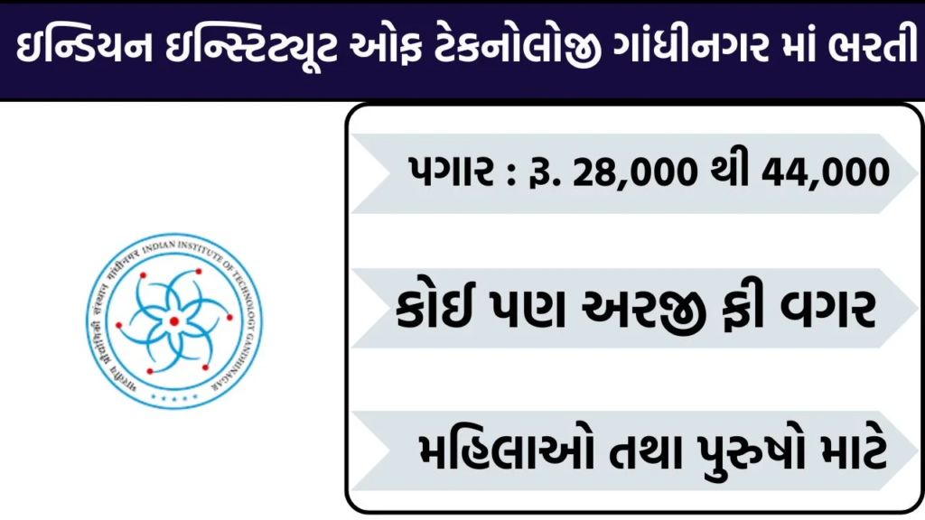  IIT Gandhinagar JRF Program Associate Recruitment 2026 