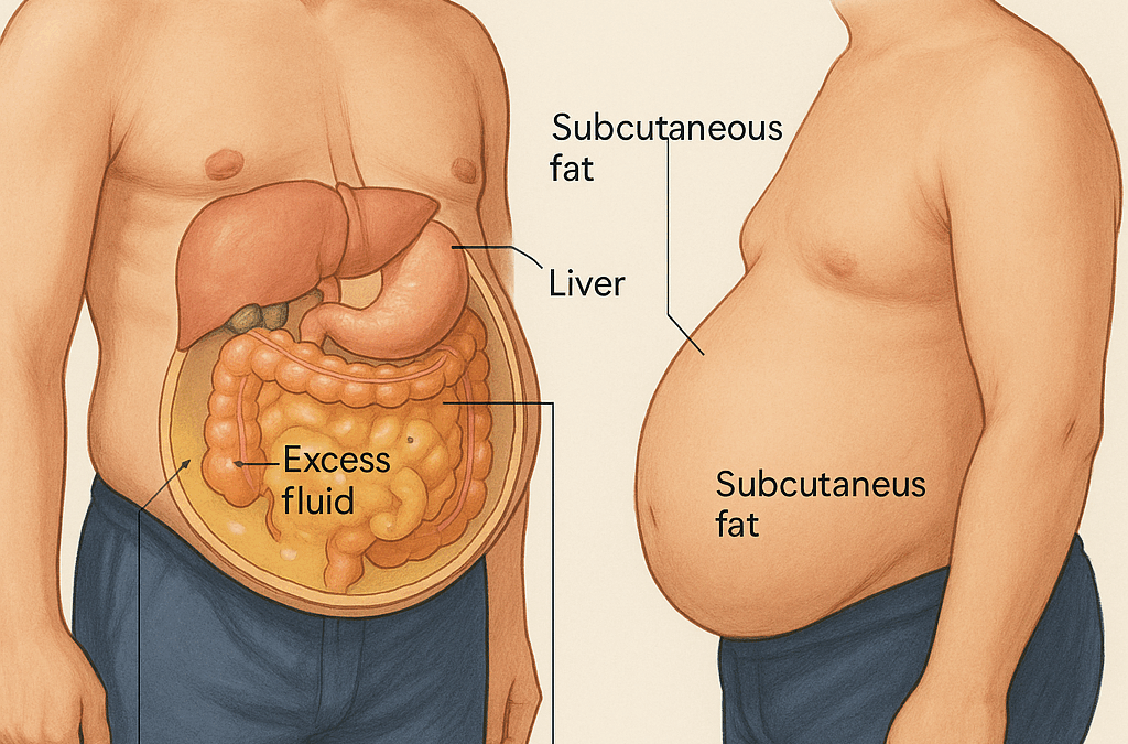 Belly Fat vs Bloating