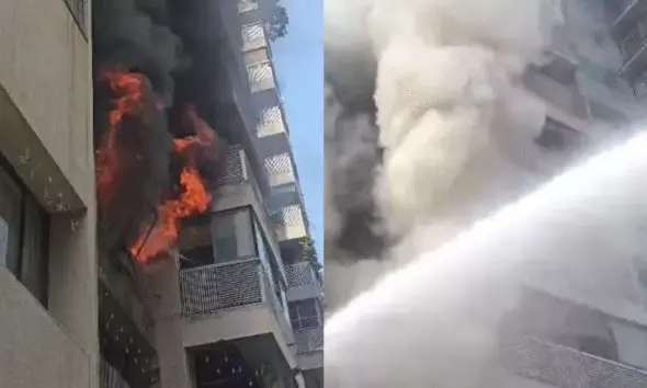 Ratnakar 3 Building Fire