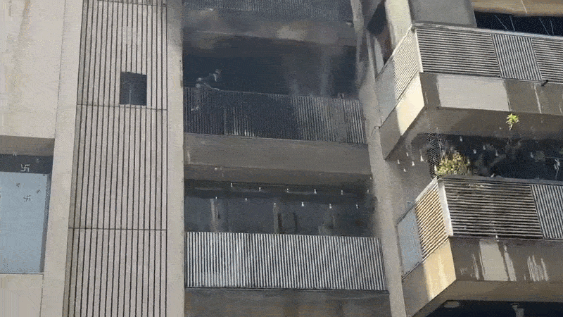 Ratnakar 3 Building Fire
