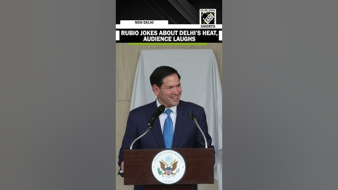 Marco Rubio Delhi Heat Joke