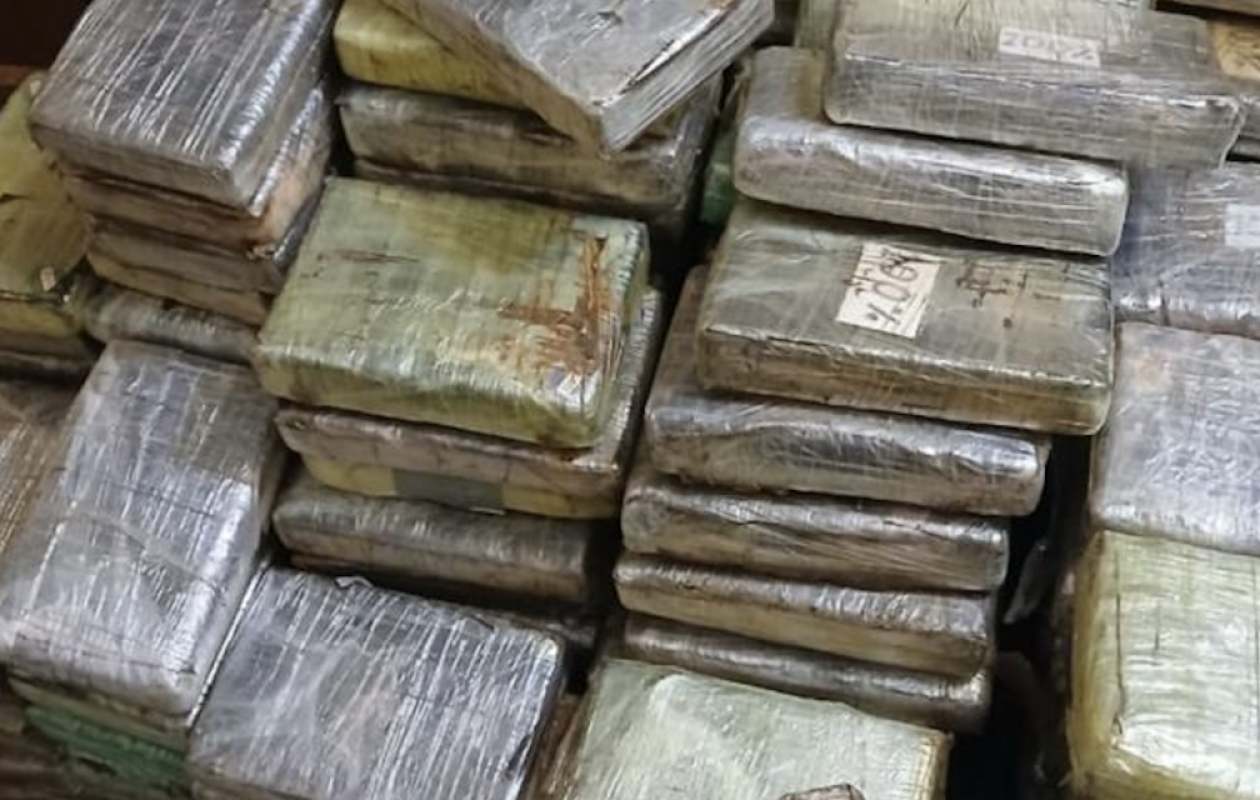 115 kg Cocaine Seized: