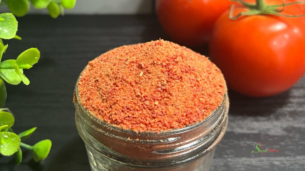 Homemade Tomato Powder