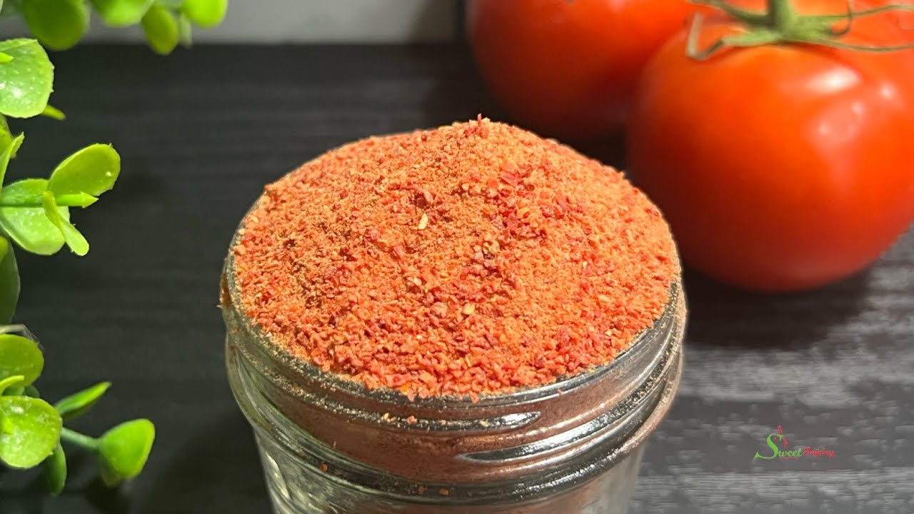 Homemade Tomato Powder