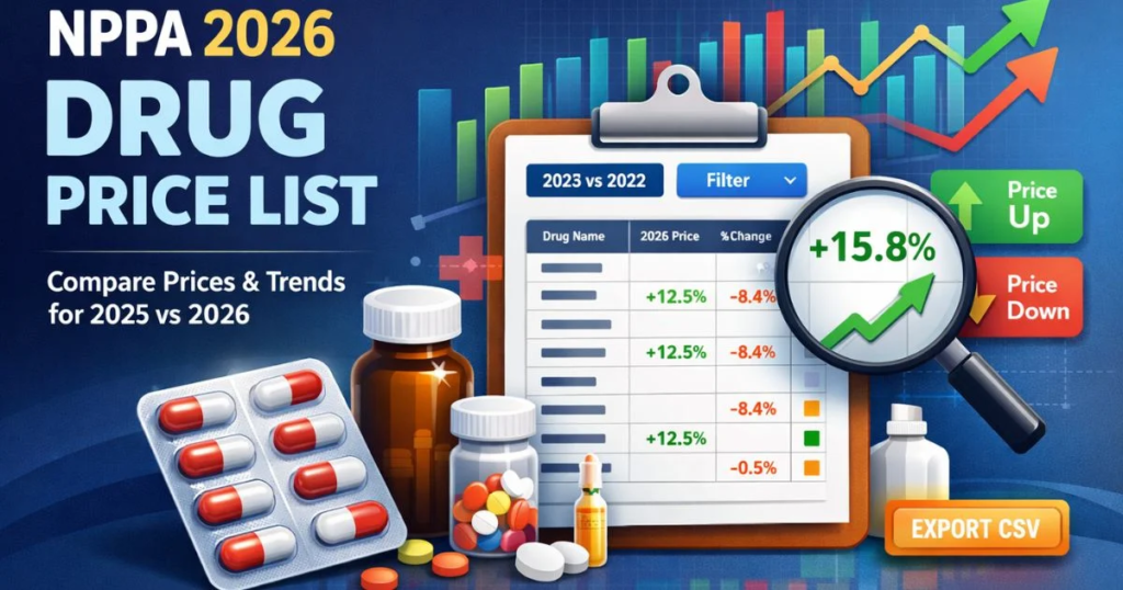 NPPA Fixed Medicine Prices 202